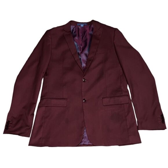 Perry Ellis Boys Solid 4-Pcs Suit Set - Picture 3 of 16